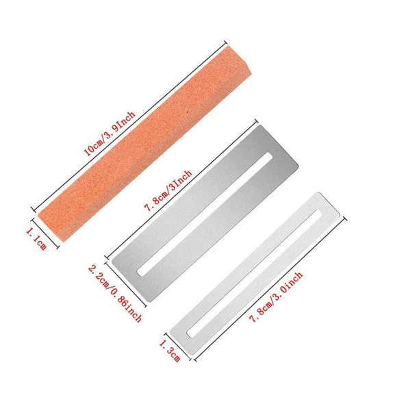 Guitar Neck Measuring Ruler Guitar Sharpening File Guitar Neck Notch Ruler Fret Polishing Pad