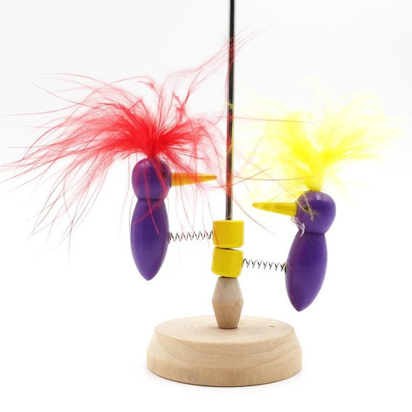 10 PCS Nodding Woodpecker Decompression Vent Children Educational Toys, Colour: Primary Color Single Bird