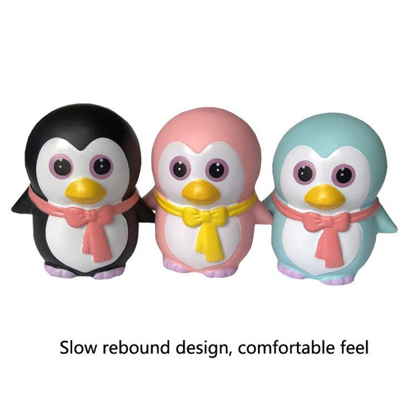 2 PCS Slow Rebound Penguin Decompression Toy(Black)