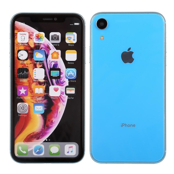 Color Screen Non-Working Fake Dummy Display Model for iPhone XR (Blue)