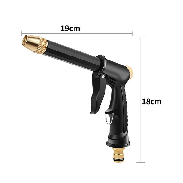 High Pressure Car Wash Hose Telescopic Watering Sprinkler, Style: H2+3 Connector+10m Tube