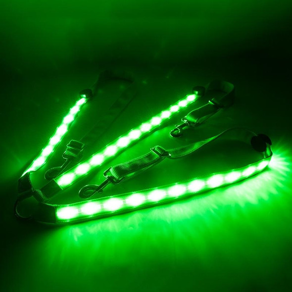 Outdoor Equestrian Equipment LED Light Chest Strap, Specification: Green