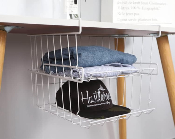 Stackable Hanging Storage Basket for Home & Office Organisation