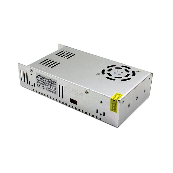 S-600-24 DC24V 25A 600W Light Bar Regulated Switching Power Supply LED Transformer, Size: 215 x 115 x 50mm