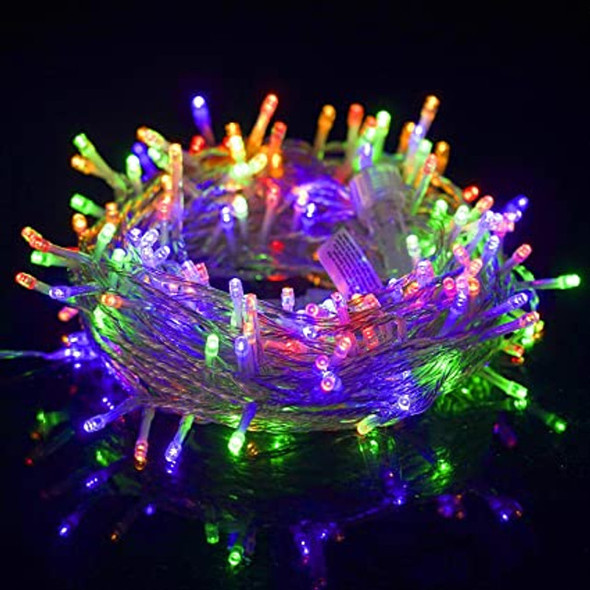 Extendable 10m LED Fairy Lights - 8 Modes, Low Power, Multi-Colour