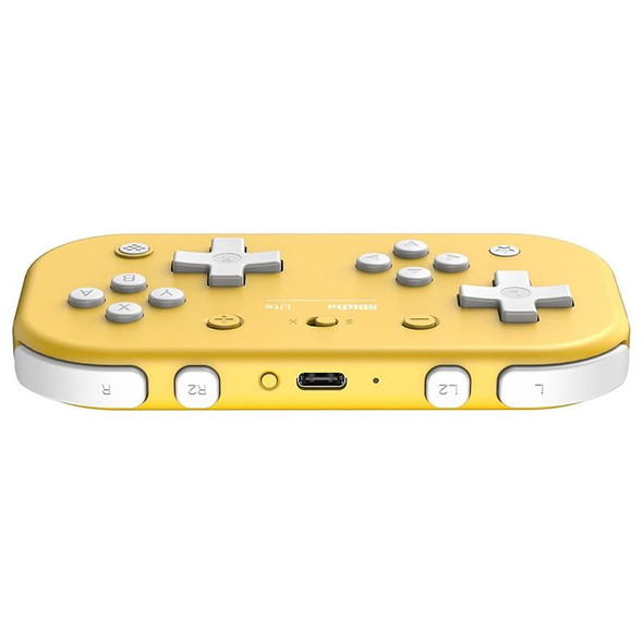 8Bitdo Lite Mini Portable Bluetooth Gamepad - Switch / PC(Yellow)