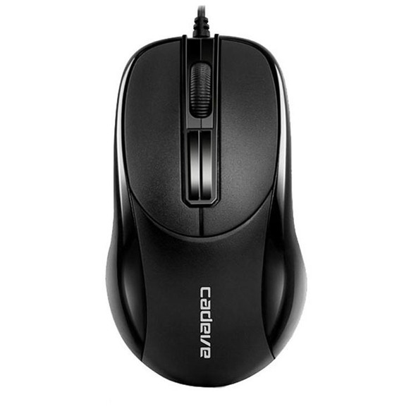 2 PCS Cadeva 006 3 Keys Wired Mouse Household Computer Mouse(PS/2 Interface)