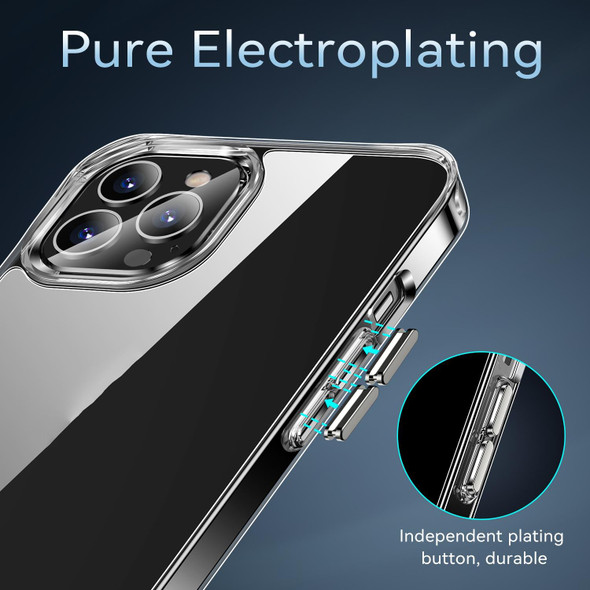 TPU + PC Transparent Shockproof Protective Case - iPhone 12 Pro