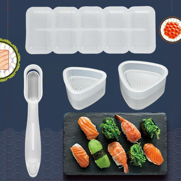 4 Sets Children Bento DIY Rice Ball Sushi Mold Set, Specification: Big Small Triangle