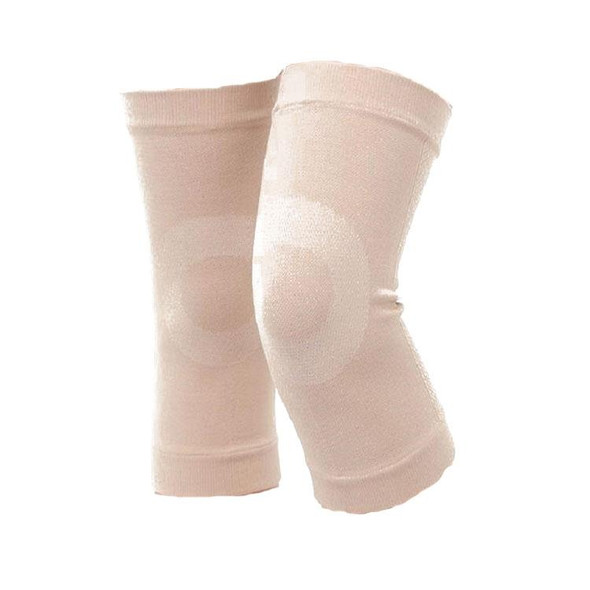 2 Pairs Thin Nylon Stockings Joint Warmth Sports Knee Pads, Specification: L (Skin Color)