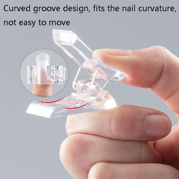 15 PCS Nail Crystal Mold Fixed Clip Crystal Glue Crystal Glue Shaping Clip