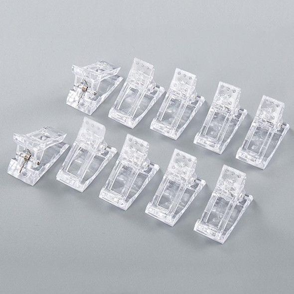 15 PCS Nail Crystal Mold Fixed Clip Crystal Glue Crystal Glue Shaping Clip