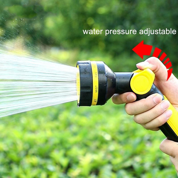 10 Functional Watering Sprinkler Head Household Water Pipe, Style: D6+4 Connector+10m 4-point Tube 