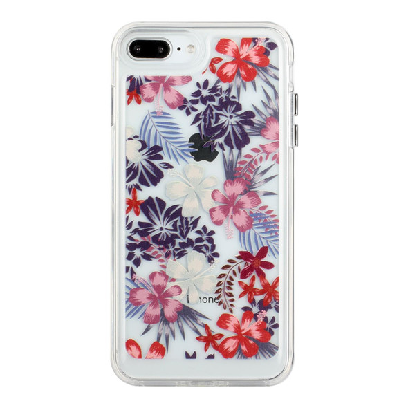 Flower Pattern Space Phone Case - iPhone 8 Plus / 7 Plus(3)