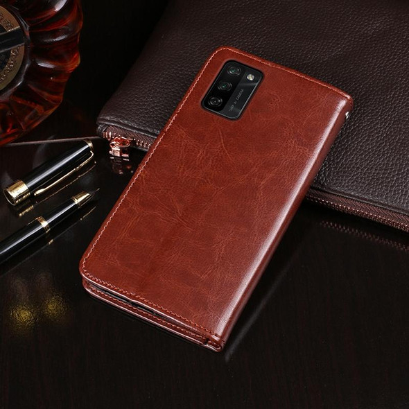 Blackview A100 idewei Crazy Horse Texture Horizontal Flip Leatherette Case with Holder & Card Slots & Wallet(Red)