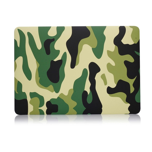 Camouflage Pattern Laptop Water Decals PC Protective Case - MacBook Pro 13.3 inch A1278(Green Camouflage)