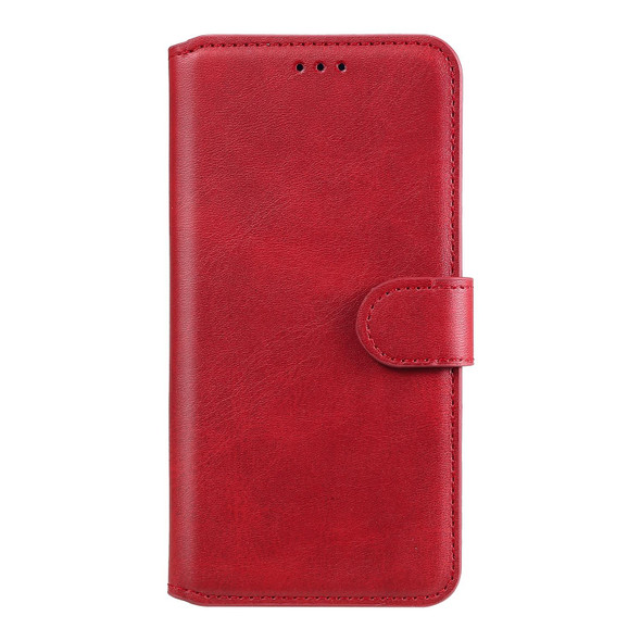 Classic Calf Texture PU + TPU Horizontal Flip Leatherette Case with Holder & Card Slots & Wallet - Google Pixel 6(Red)