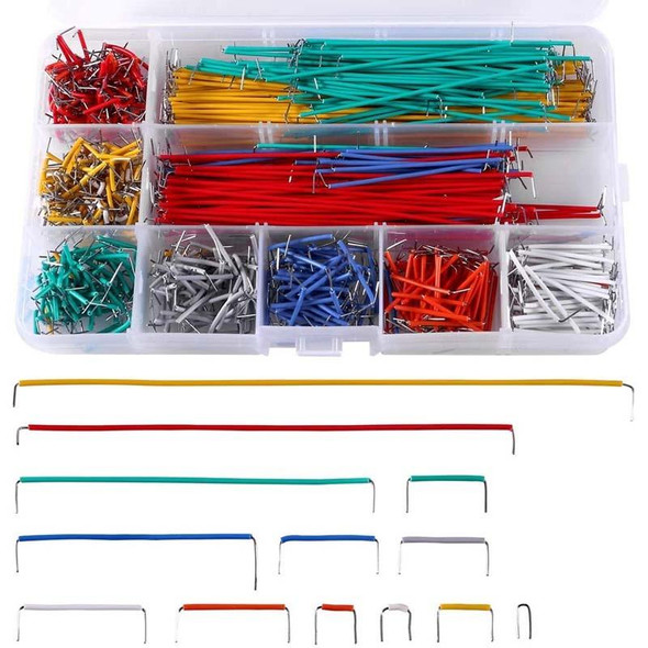 560 PCS 14 Lengths Jumper Wire U Shape Solderless Breadboard Jumper Wire Kit