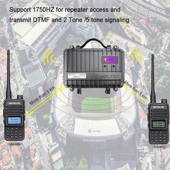 RETEVIS RT85 US Frequency 136.000-174.000MHz+400.000-470.000MHz 200CHS Dual Band Digital Two Way Radio Handheld Walkie Talkie(Black)