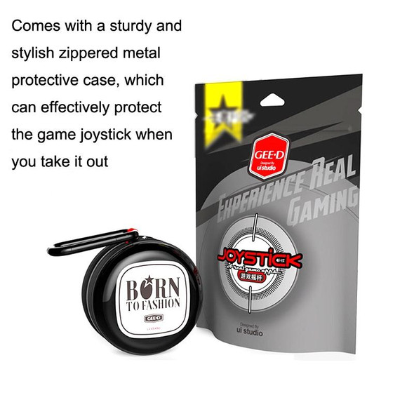 GEED J036 Game Tablet Joystick Handle Suction Cup(Black)
