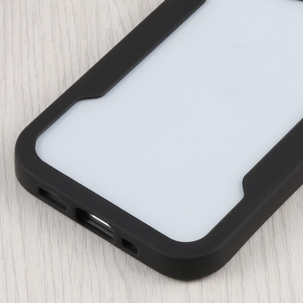 Acrylic + TPU 360 Degrees Full Coverage Shockproof Protective Case - iPhone 13(Black)