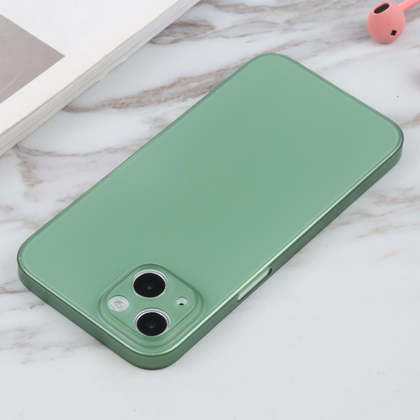 Camera Precision Hole PP Protective Case - iPhone 13 mini(Green)