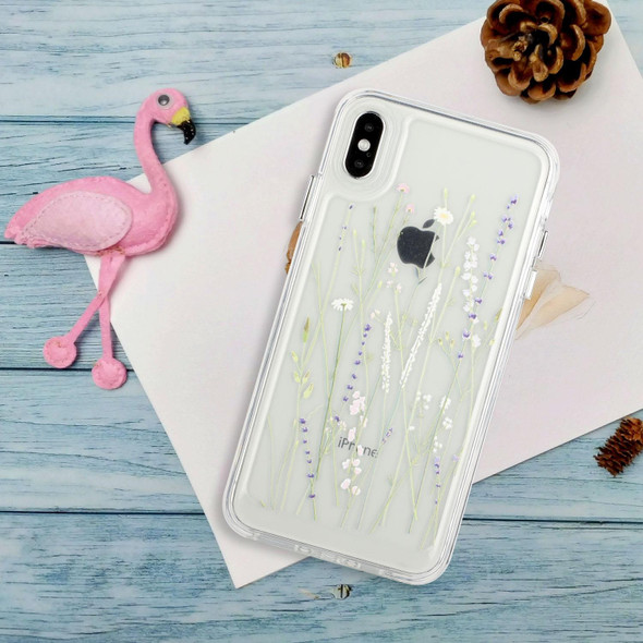 Flower Pattern Space Phone Case - iPhone XS / X(8)