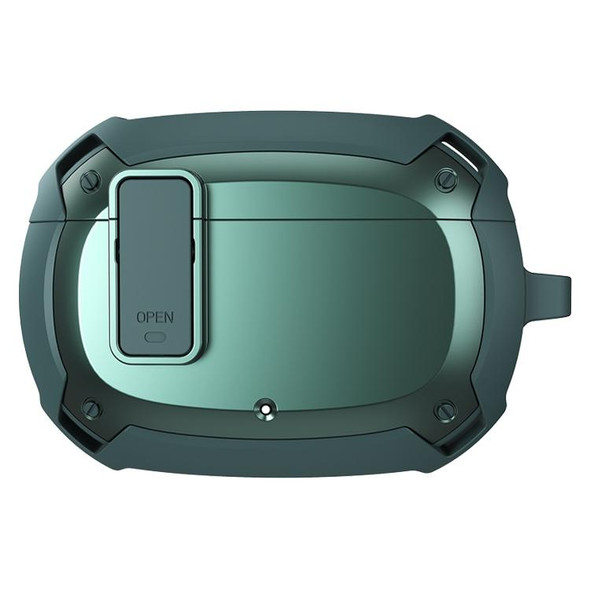 Bumblebee Armor Earphone Protective Case with Switch & Hook - Beats Studio Buds(Green)