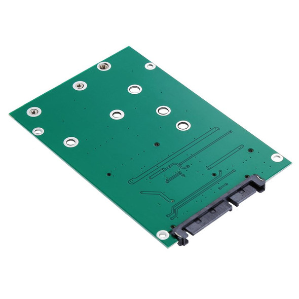 M.2 NGFF & mSATA SSD to SATA III 7+15 Pin Adapter Converter