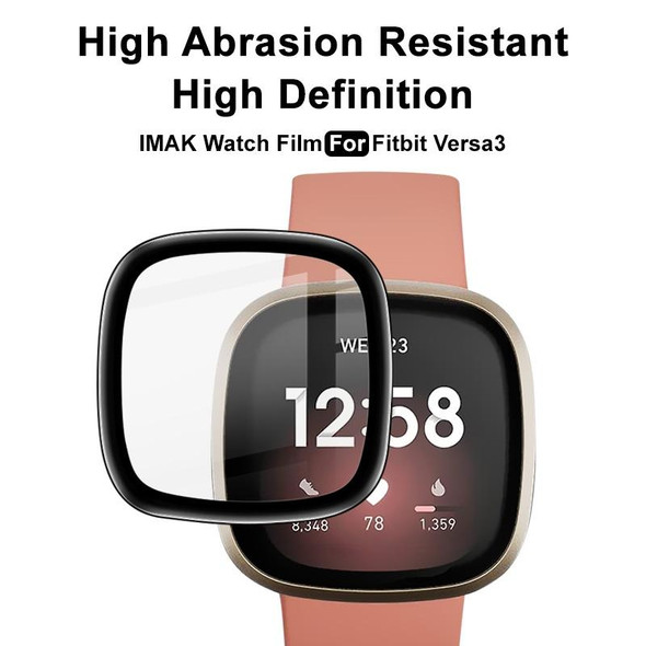 Fitbit Versa 3 / Sense IMAK Plexiglass HD Watch Protective Film