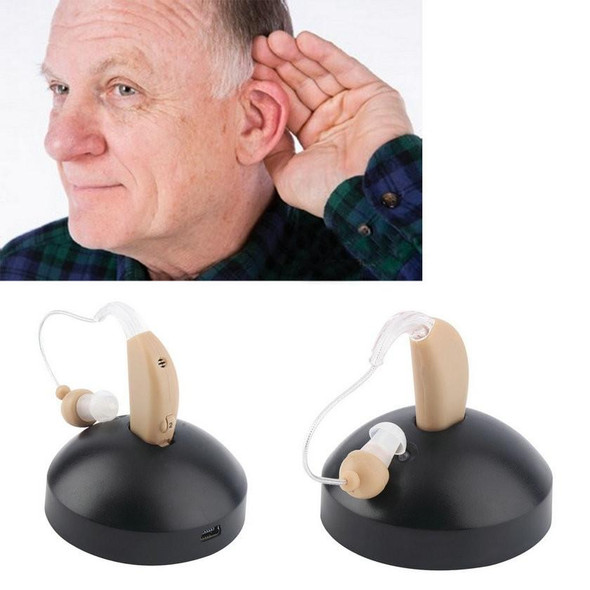 Rechargeable Hearing Aids Hearing Aids - The Elderly, Specification: EU Plug