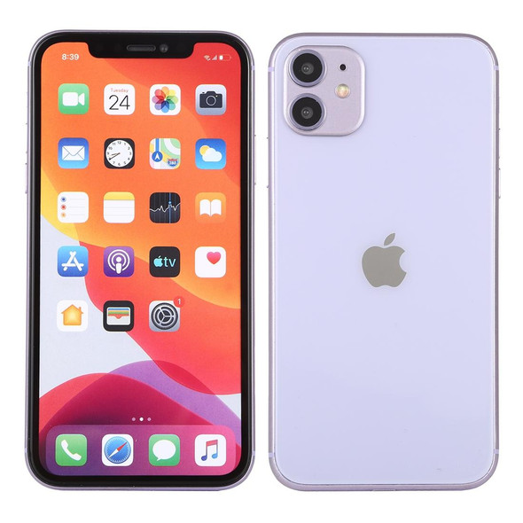 Color Screen Non-Working Fake Dummy Display Model for iPhone 11(Purple)