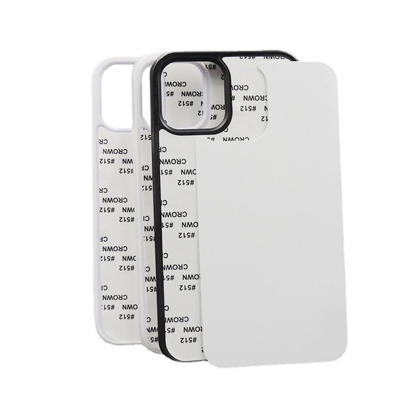 10 PCS 2D Blank Sublimation Phone Case - iPhone 13 Pro Max(Black)