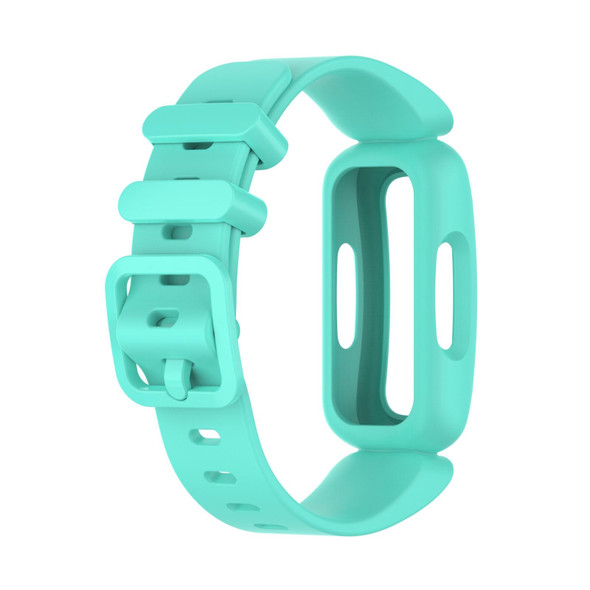 Fitbit Ace 3 Silicone Integrated Watch Band(Lake Blue)