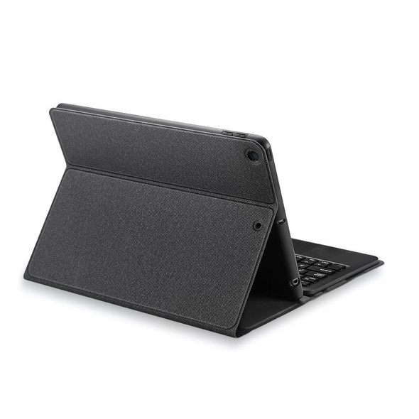 DUX DUCIS Bluetooth Keyboard Leatherette Case with Touchpad & Smart Sleep Function - iPad 10.2 2021 / 2020 / 2019(Black)