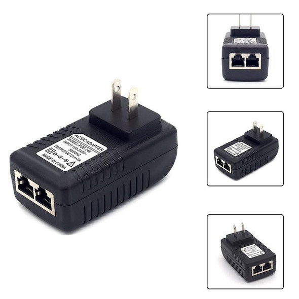 15V 1A Router AP Wireless POE / LAD Power Adapter(US Plug)