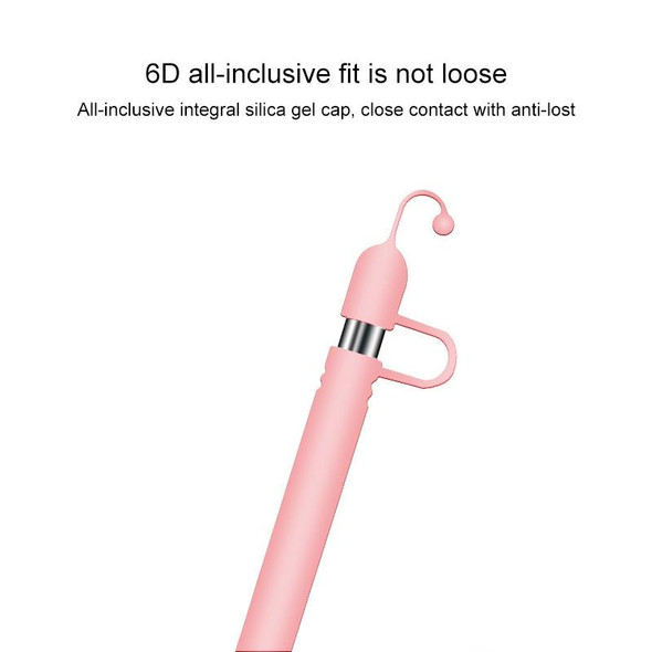 Apple Pen Cover Anti-lost Protective Cover for Apple Pencil(Pink)