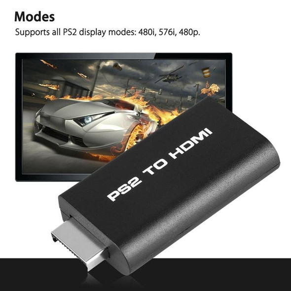 PS2 to HDMI Video Converter with 3.5mm Output