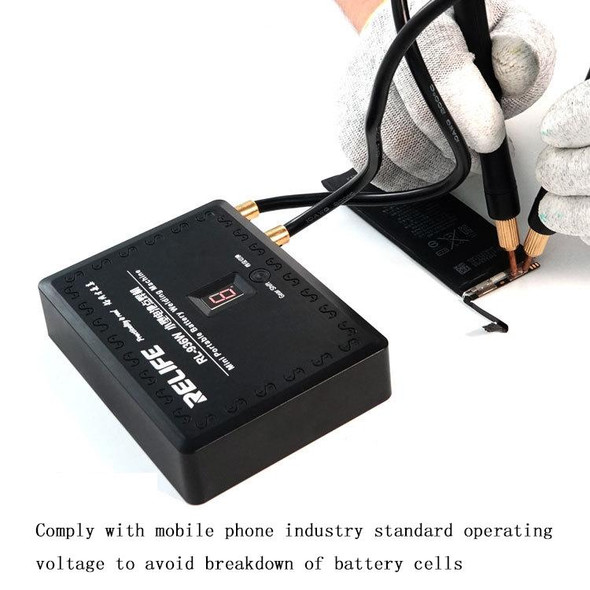 RL-936W Mobile Phone Repair Battery Handheld Spot Welder, Specification: Spot Welding Pen + Fixed Plate