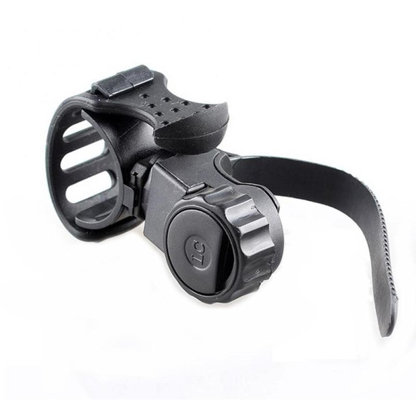 5 PCS Cycling Flashlight Fixing Bracket Bicycle Flashlight Clip(Black)