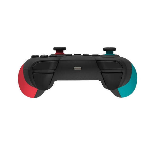 T23 Wireless Bluetooth Game Handle With Vibration And Wake Up Macro Programming Function Handle - Nintendo Switch PRO(Blue Red)