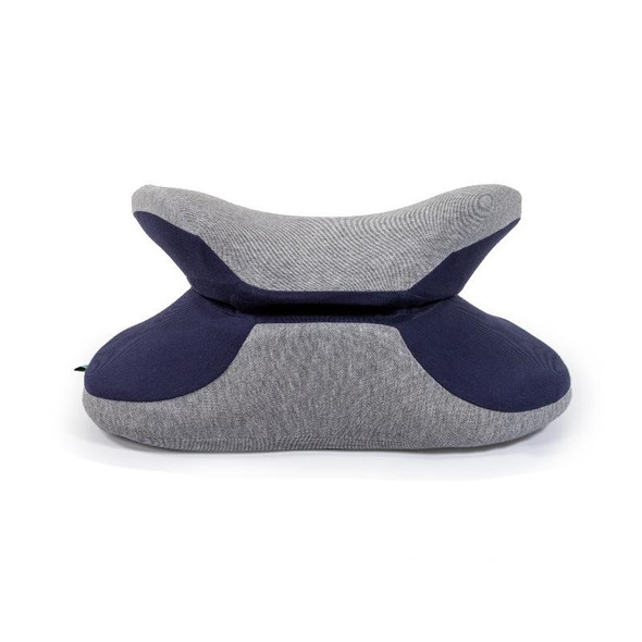 BEWALKER Multifunctional Student Portable Nap Pillow Waist Support Foldable Memory Foam Nap Pillow Office Sleeping Pillow, Size: 38x20x15cm(Navy)