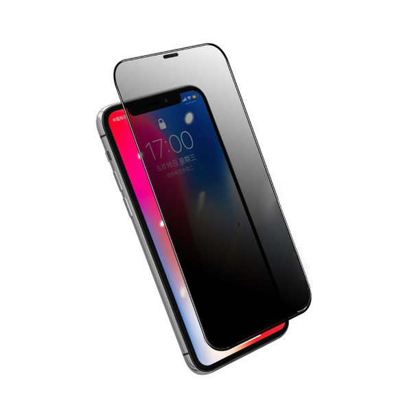 ENKAY Quick Stick Anti-peeping Tempered Glass Film - iPhone 11 Pro / X / XS