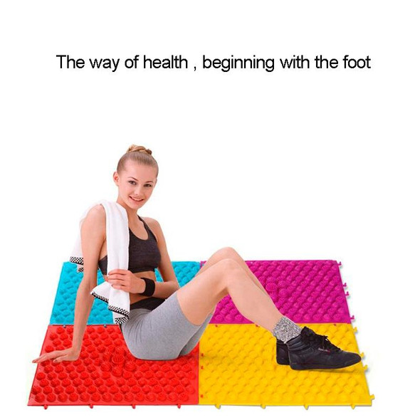 TPE Foot Massage Pad Toe Pressure Plate, Random Color Delivery