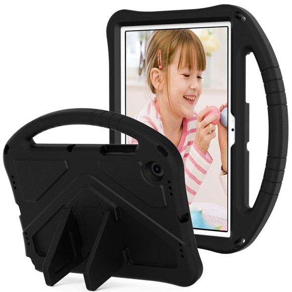 Samsung Galaxy Tab A8 10.5 2021 X200 / X205 EVA Shockproof Tablet Case with Holder(Black)