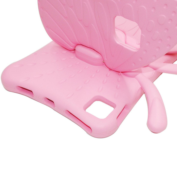 Butterfly Bracket Style EVA Children Shockproof Protective Tablet Case - iPad Pro 11 (2020 / 2018)(Pink)