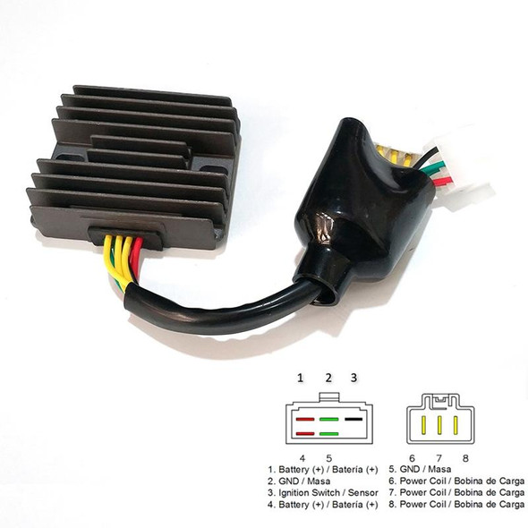 Motorcycle Rectifier - Honda CBR 954 Fireblade 900 31600-MCJ-750 SH678-DA