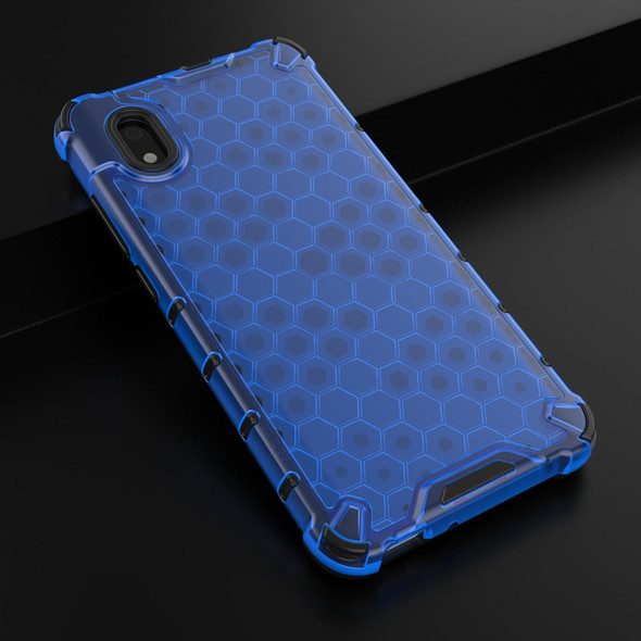 Alcatel 1B (2020) Shockproof Honeycomb PC + TPU Case(Blue)