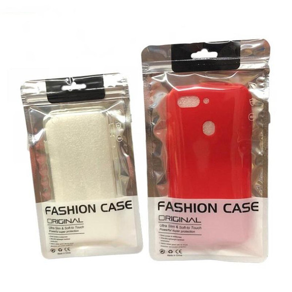 100 PCS Phone Case Packaging Bag Silver Plated Aluminum Self Sealing Bag, Specification:13.5x23cm(For 6-6.2 inch)