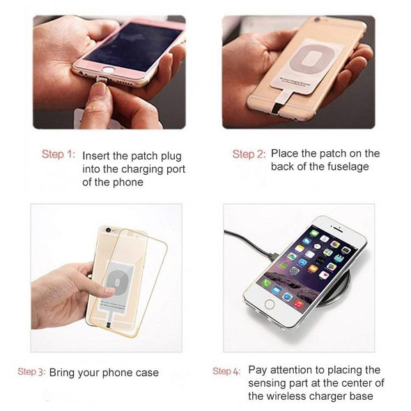 Wireless Charging Receiver Mobile Phone Charging Induction Coil Patch(Domestic - iPhone Receiver)